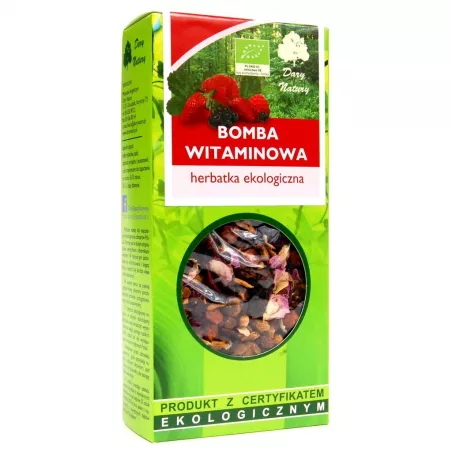 DARY NATURY Herbata Bomba Witaminowa x 100g herbatki Lune Tea, Yogi Tea, Ziolove Dary Natury