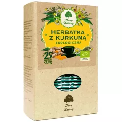 DARY NATURY Herbata z Kurkumą fix x 25*2g