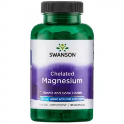SWANSON Albion Chelat Magnezu 133 mg x 90 kapsułek magnez Swanson