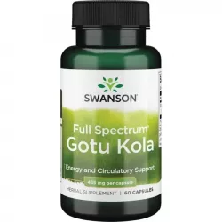 SWANSON Gotu Kola 435mg x 60 kapsułek gotu kola Swanson