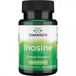 SWANSON Inosine (Inozyna) 500 mg x 60 kapsułek dla sportowców Swanson