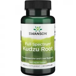 SWANSON Kudzu Root 500mg x 60 kapsułek preparaty na kaca Swanson