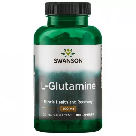 SWANSON L-Glutamina 500 mg x 100 kapsułek inne produkty Swanson