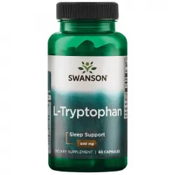 SWANSON L-Tryptofan 500mg x 60 kapsułek Spokój i Sen Swanson