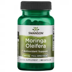 SWANSON Moringa Oleifera 400mg x 60 kapsułek dla sportowców Swanson