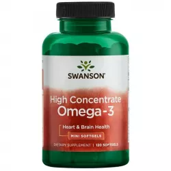 SWANSON High Concetrate Omega-3 x 120 kapsułek kwasy omega Swanson