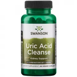 SWANSON Uric Acid Cleanse x 60 kapsułek reumatyzm Swanson