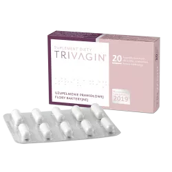 Trivagin kapsułki 20 kapsułek probiotyki ginekologiczne VERCO