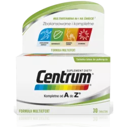 Centrum Kompletne A do Z x 30 tabletek witaminy dla kobiet GLAXOSMITHKLINE CONSUMER HEALTHCARE SP. Z O.O.