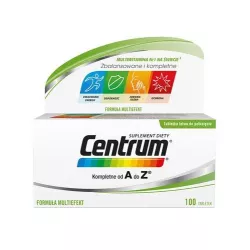 Centrum kompletne A do Z x 100 tabletek witaminy dla kobiet PFIZER CORPORATION AUSTRIA GMBH CONSUMER HEALTHCARE