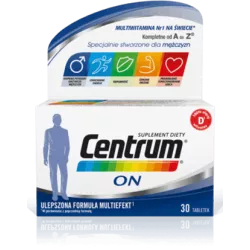 Centrum ON x 30 tabletek ( data ważności 30.10.2024 r. ) Multiwitaminy GLAXOSMITHKLINE CONSUMER HEALTHCARE SP. Z O.O.