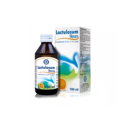 Lactulosum syr 2.5g/5ml HASCO x 150 ml preparaty na zaparcia PRZEDSIĘBIORSTWO PRODUKCJI FARMACEUTYCZNEJ HASCO-LEK S.A.