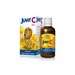 Juvit c krop 100mg/ml x 40 ml preparaty na odporność dla dzieci PRZEDSIĘBIORSTWO PRODUKCJI FARMACEUTYCZNEJ HASCO-LEK S.A.