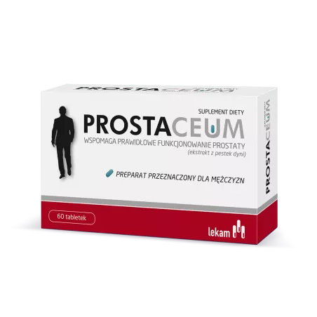 Prostaceum x 60 tabletek prostata PRZEDSIĘBIORSTWO FARMACEUTYCZNE LEK-AM SP. Z O.O.