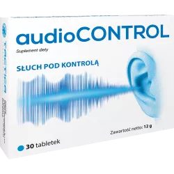 Audiocontrol tabletki powlekane x 30 tabletek szum uszny TACTICA PHARMACEUTICALS SP. Z O.O.