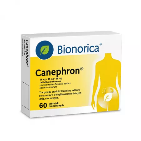 Canephron 18mg+18mg+18mg x 60 tabletek infekcje BIONORICA SE