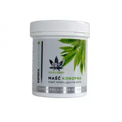 Maść konopna relaksująca zielona 250 ml produkt CBD CHEMICZNO-FARMACEUTYCZNA SPÓŁDZIELNIA PRACY ESPEFA