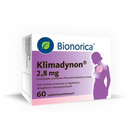 Klimadynon 2,8mg x 60 tabletek Menopauza Andropauza BIONORICA SE