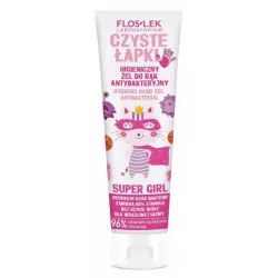 Floslek czyste łapki super girl x 50 ml Dezynfekcja LABORATORIUM KOSMETYCZNE "FLOSLEK" FURMANEK SP.J.