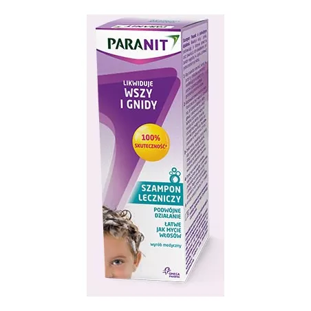 Paranit szampon_100 ml wszy OMEGA PHARMA POLAND SP Z OO