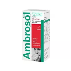 Ambrosol teva syr 30mg/5ml x 120 ml (data ważności 2026-02) leki na kaszel TEVA PHARMACEUTICALS POLSKA SP. Z O. O.