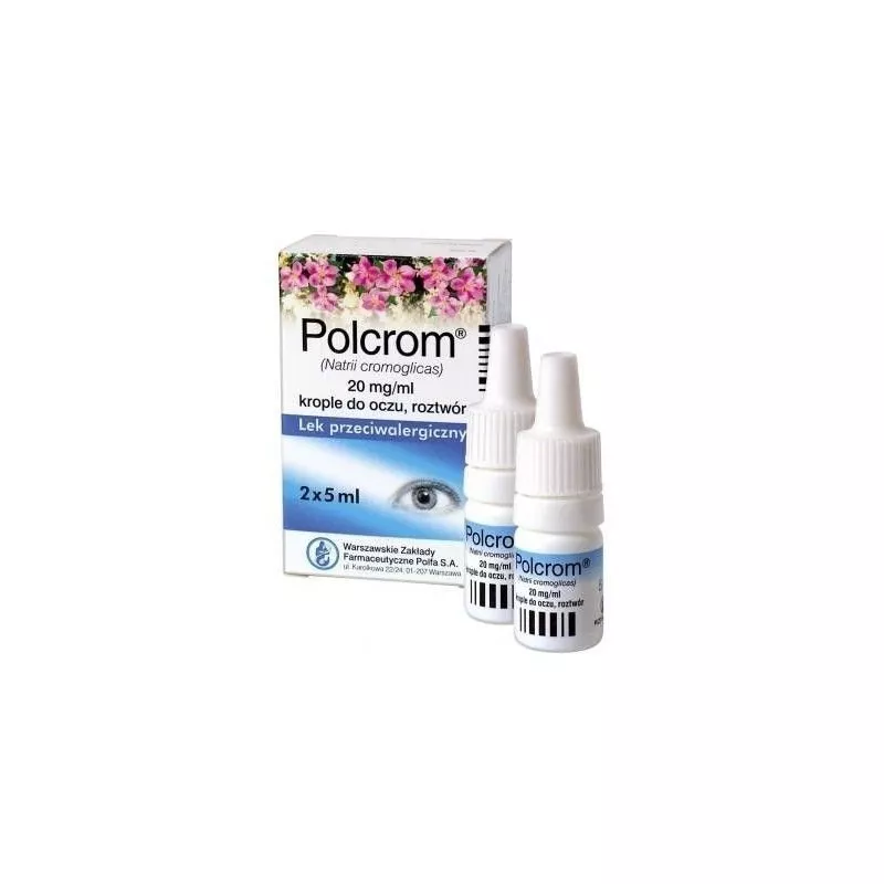 Polcrom Krople Do Oczu 20mgg X 10 Ml Apteka Na 83 5480