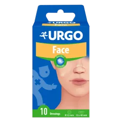 Urgo Twarz małe opatrunki 10 sztuk materiały opatrunkowe LABORATORIA POLFA ŁÓDŹ SP. Z O.O.