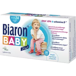 Biaron baby 24m + x 30 kapsułek odporność dziecka PHYTOPHARM KLĘKA S.A.