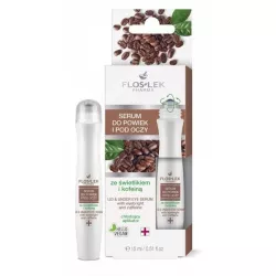 FLOSLEK Serum pod oczy świetlik kofeina x 15 ml pod oczy rzęsy brwi LABORATORIUM KOSMETYCZNE "FLOSLEK" FURMANEK SP.J.