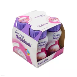 Nutridrink owoce leśne 4 x 125 ml żywienie medyczne NUTRICIA POLSKA SP. Z O.O.
