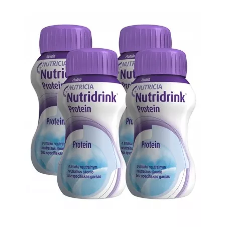 Nutridrink Protein neutralny 4 x 125ml żywienie medyczne NUTRICIA POLSKA SP. Z O.O.