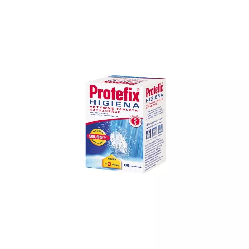 QUEISSER PHARMA GMBH &amp; CO. Protefix tabletki do protez x 66 tabletek — Inhaltsstoffe i ocena