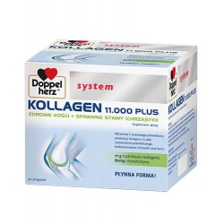Doppelherz system Kollagen 11000+ x 30 ampułek Zdrowie QUEISSER PHARMA GMBH & CO.