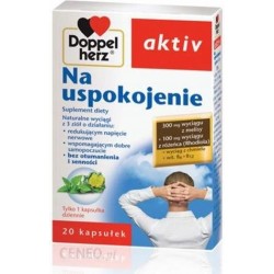 Doppelherz aktiv na uspokojenie x 20 kapsułek Dla ducha QUEISSER PHARMA GMBH & CO.