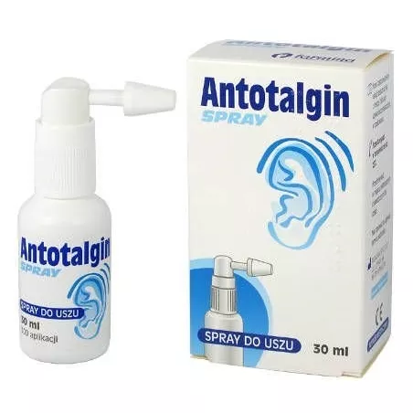 Antotalgin spray x 30 ml higiena uszu FARMINA SP. Z O.O.