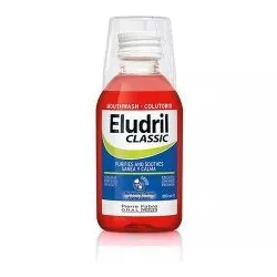 Eludril classic płyn do płukania jamy ustnej x 200 ml płyny do płukania ust PIERRE FABRE DERMO-COSMETIQUE POLSKA SP. Z O.O.