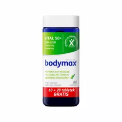 BODYMAX Vital 50+ x 80 tabletek (60+20) Multiwitaminy ORKLA CARE S.A.