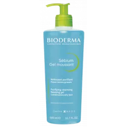 Bioderma Sebium Moussant Żel do mycia x 500 ml Ciało i twarz Bioderma