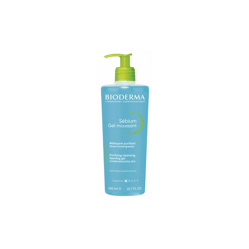Bioderma Bioderma Sebium Moussant Waschgel x 500 ml — Inhaltsstoffe i ocena