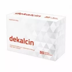 Dekalcin x 30 tabletki osteoporoza NOVISC PHARMA SP. Z O.O.