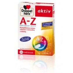 Doppelherz aktiv a-z retard x 40 tabletek Dla ciała QUEISSER PHARMA GMBH & CO.