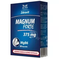 Zdrovit Magnum Forte x 30 kapsułek magnez NATUR PRODUKT PHARMA SP. Z O.O.