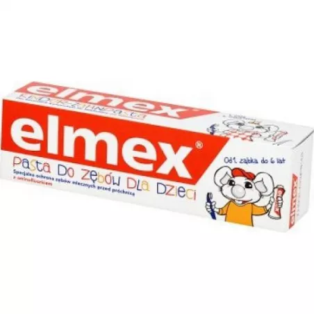 Elmex DLA Dzieci x 1 opakowanie czyste zęby COLGATE-PALMOLIVE (POLAND) SP. Z O. O.