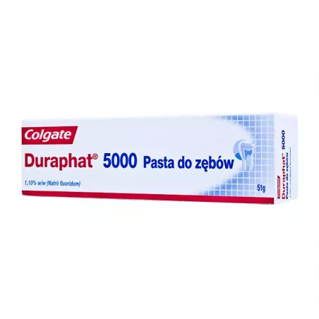 Duraphat 5000 Pasta do zębów x 51 g szczoteczki nici i pasty do zębów CP GABA GMBH