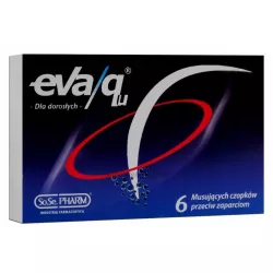 Eva/Qu Czopki x 6 sztuk preparaty na zaparcia SO.SE.PHARM