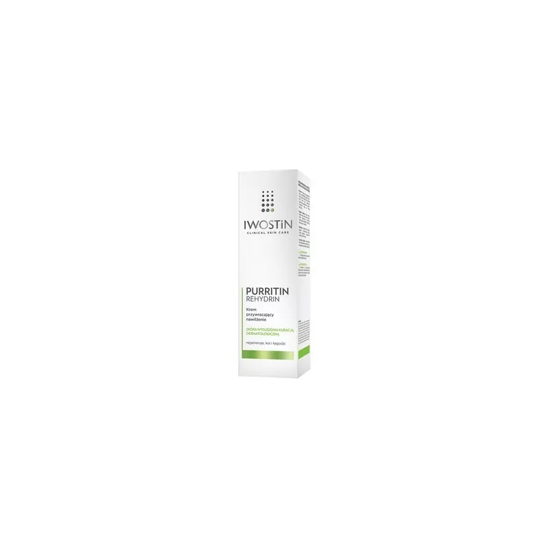 PERRIGO POLAND SP. Z O.O. Iwostin Purritin Rehydrin Krem przywracający nawilżenie x 40 ml — Składniki i ocena