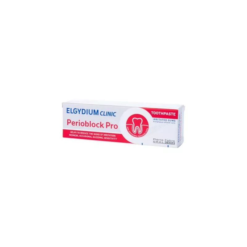PIERRE FABRE DERMO-COSMETIQUE POLSKA SP. Z O.O. Elgydium Clinic perioblock pro Pasta x 50 ml — Składniki i ocena