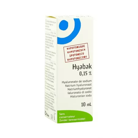 Hyabak hypotoniczny nowa formuła x 10 ml krople do oczu THEA POLSKA SP. Z O.O.