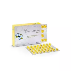 LinoComplex A+E+F x 60 kapsułek Skóra Włosy i paznokcie PRZEDS. FARMACEUTYCZNE "ZIOŁOLEK" SP. Z O.O.