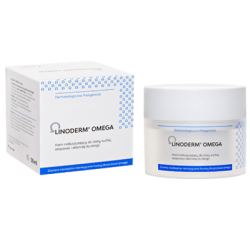 Linoderm Omega krem x 50 ml do ciała PRZEDS. FARMACEUTYCZNE "ZIOŁOLEK" SP. Z O.O.